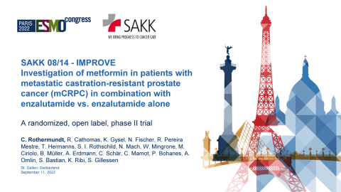 SAKK 08/14, Presentation ESMO 2022