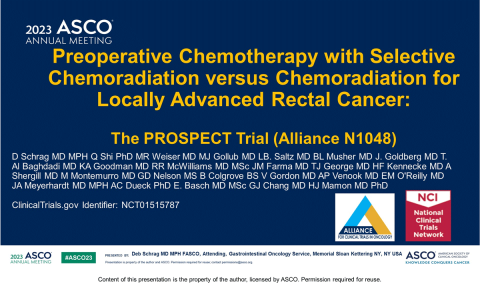 PROSPECT, Oral presentation ASCO 2023 | Teaser