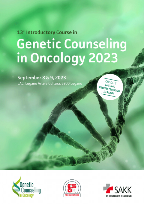 13th Introductory Course in Genetic Counseling in Oncology 2023 | Teaser 13th Introductory Course in Genetic Counseling in Oncology 2023 | Teaser